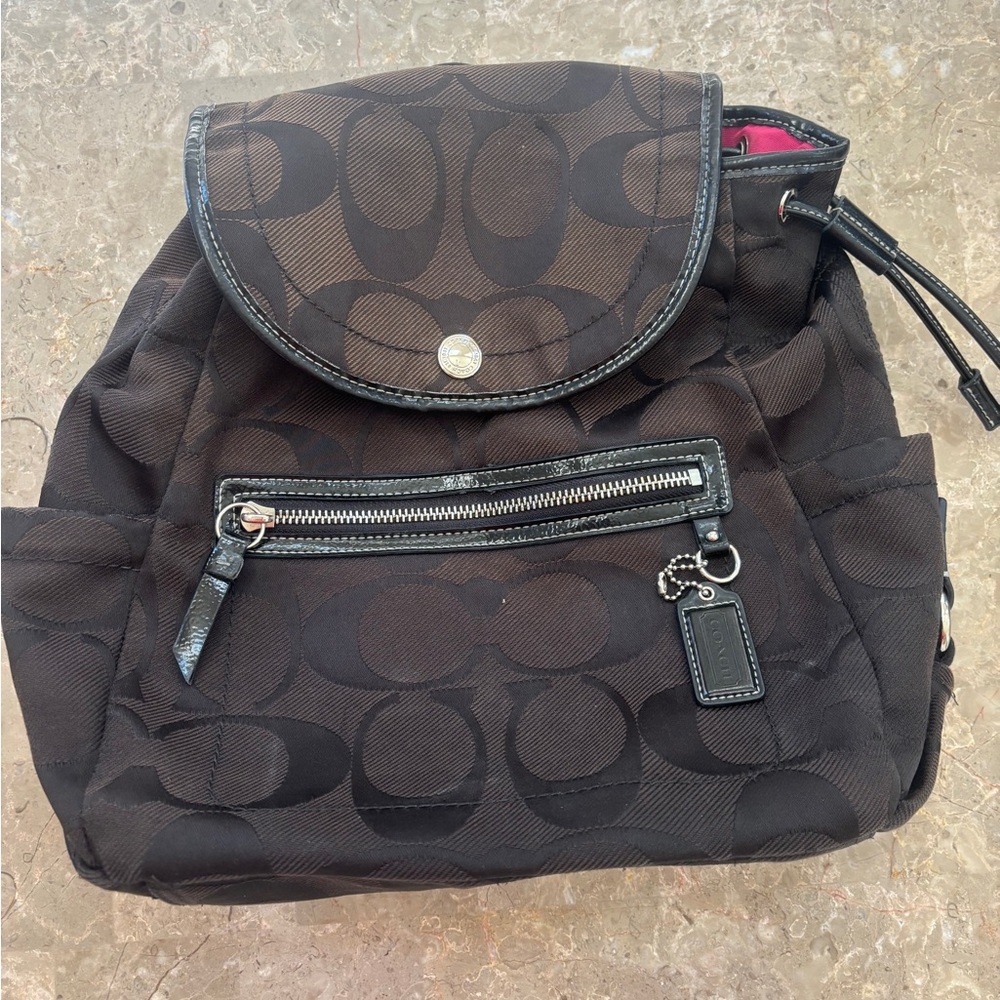 Coach backpack vintage canvas F16548 2000s